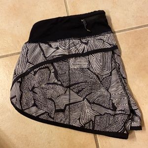 Lululemon speed shorts